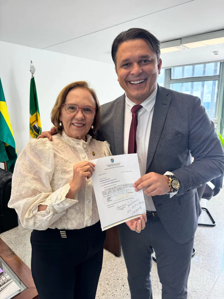 Luciano Nascimento articula verbas com Zenaide Maia para Natal
