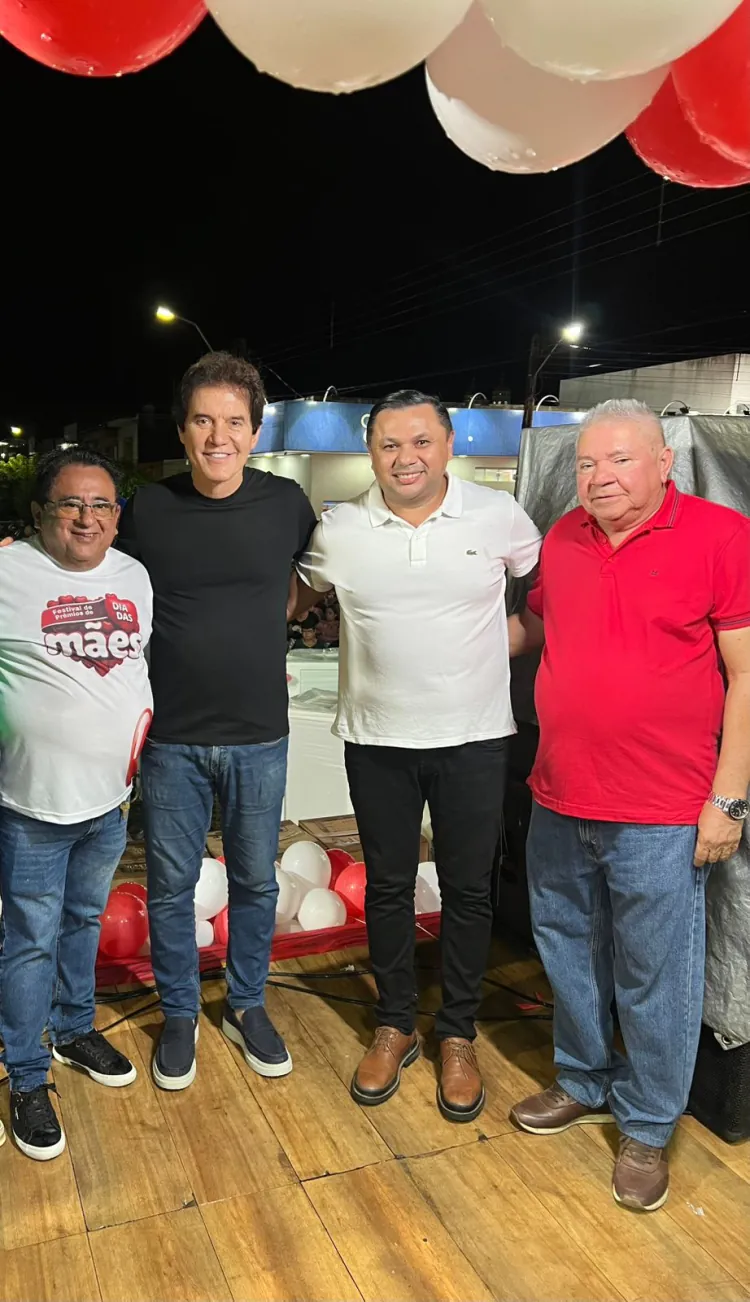 Júnior Colaça marca presença em evento de Dia das Mães em São José do Campestre