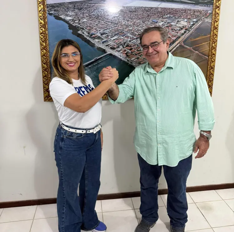 Prefeita de Macau, Flavinha Veras, sai na frente e declara apoio a Álvaro Dias para o Governo do RN