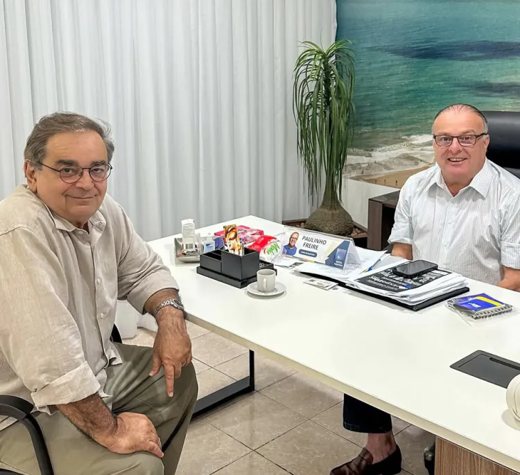 Encontro entre Paulinho Freire e Álvaro Dias esquenta bastidores políticos do RN