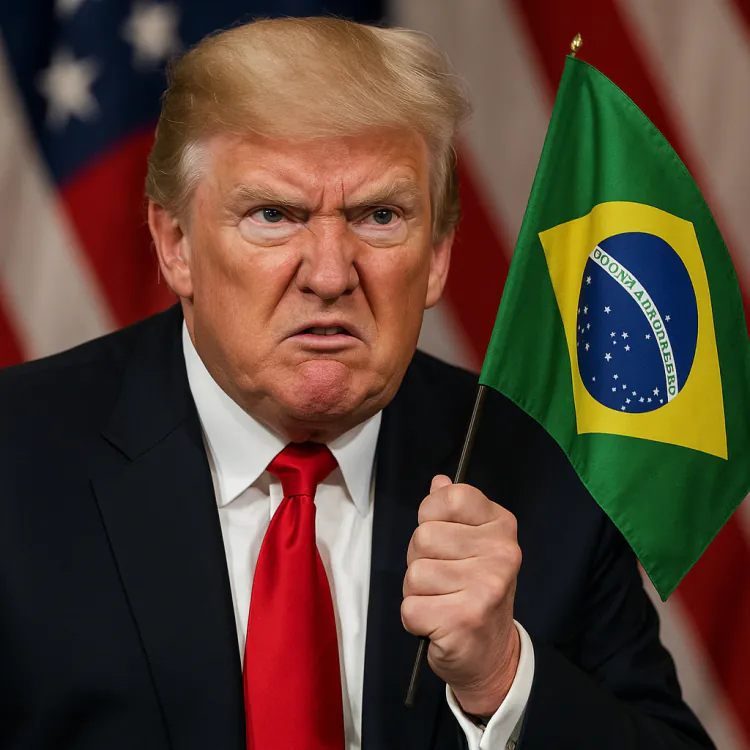 Trump ameaça o Brasil com sanções e bloqueio de GPS após ação contra Bolsonaro