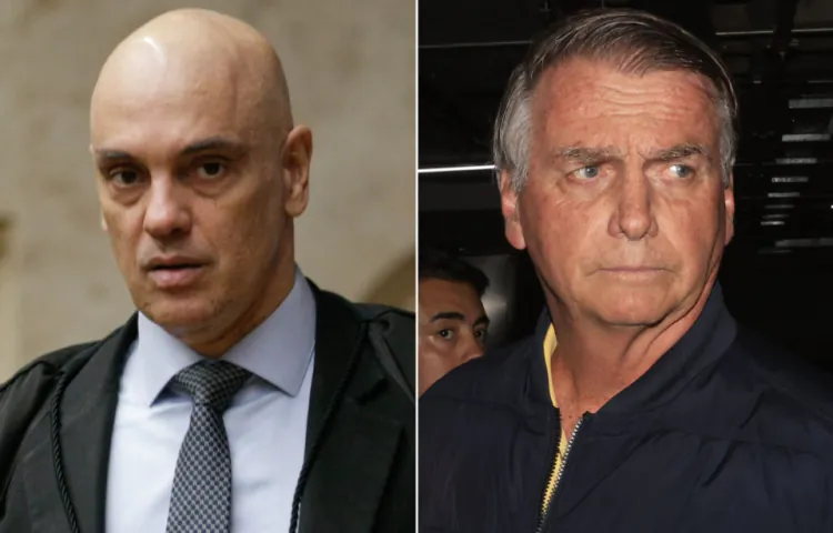 Alexandre de Moraes adverte Bolsonaro, mas não decreta prisão