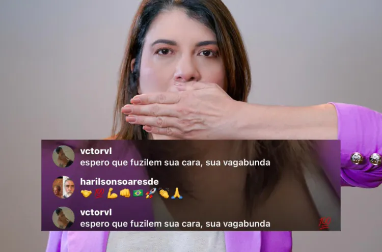 Deputada Carla Dickson é ameaçada ao defender pauta da oposição em live