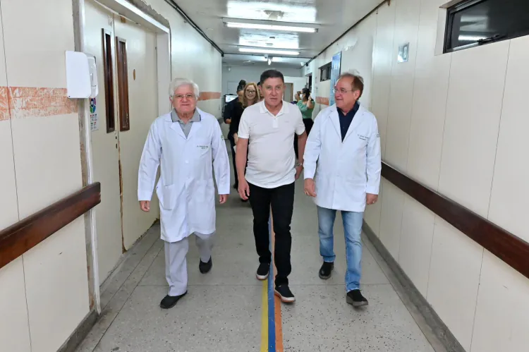 Dr. Kerginaldo cobra melhorias no setor de queimados do Walfredo Gurgel