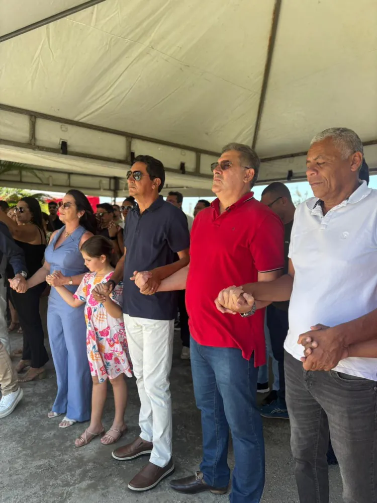 Presidente da Câmara Mourinha participa do Sextou com entrega de nova clínica em Tibau Do Sul