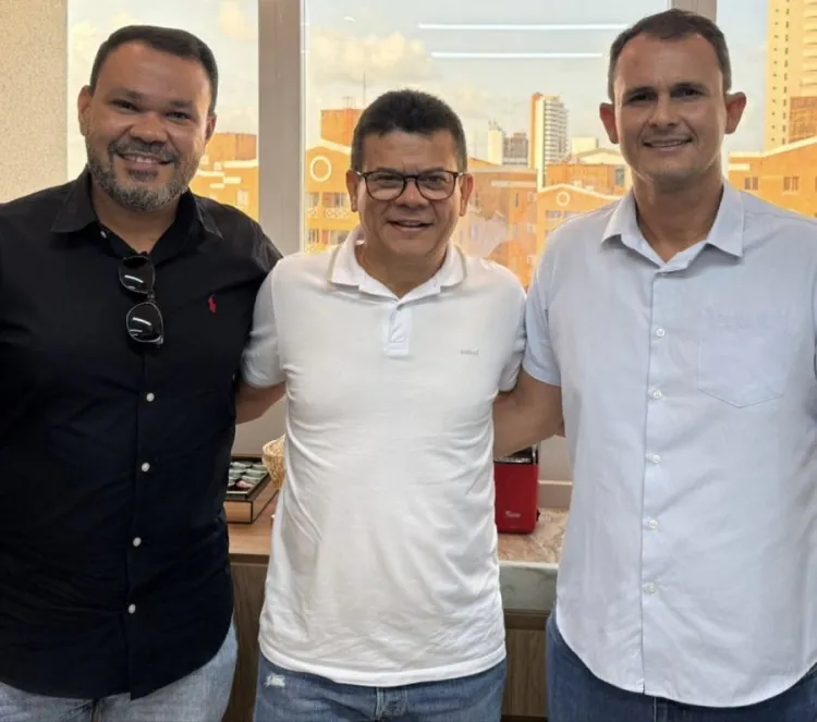 Juninho Saia Rodada recebe apoio do vice-prefeito e de vereador mais votado de Baía Formosa