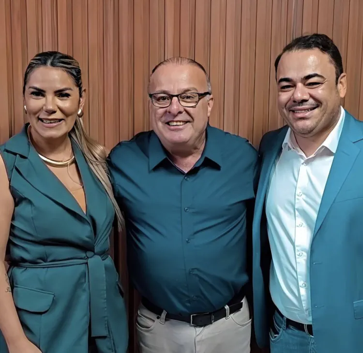 Eudiane Macedo e vereador Tarcísio buscam apoio de Paulinho Freire para obras na Zona Norte de Natal