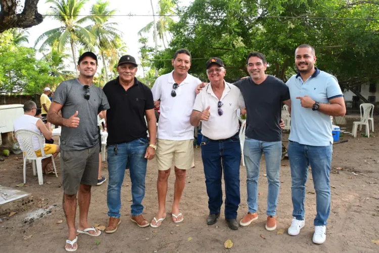 Dr. Gustavo Soares participa de aniversário em Arez ao lado do prefeito Valdenício Costa