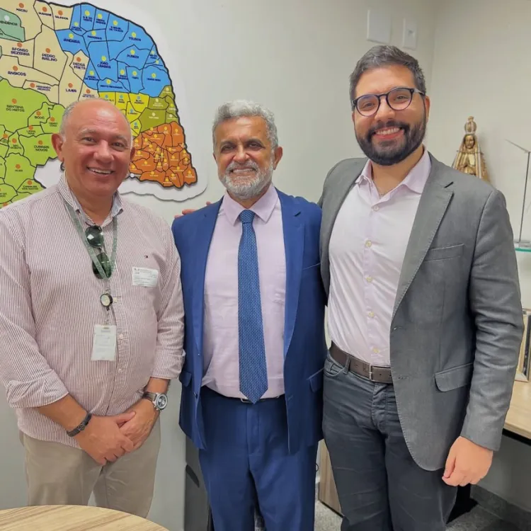 Deputado Ivanilson Oliveira se reúne com direção do IDEMA para discutir ações sustentáveis no RN