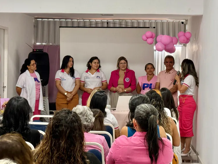 PL Mulher Mossoró promove manhã de conscientização e autocuidado em alusão ao Outubro Rosa