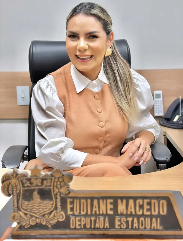 Eudiane Macedo é a mulher mais citada para deputada estadual na pesquisa Instituto Media/O Potengi