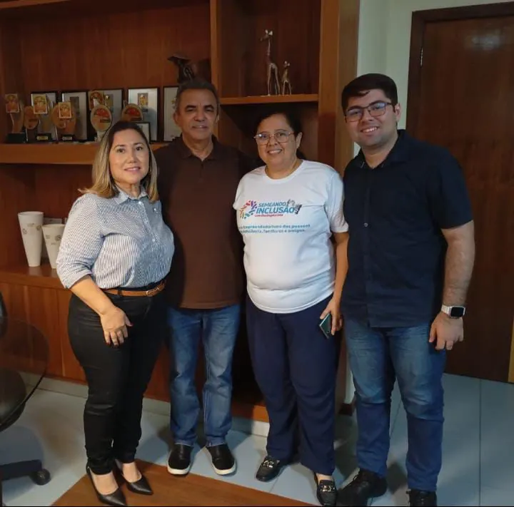 Jorge do Rosário dialoga com idealizadoras do Projeto Semeando Inclusão e reforça compromisso com famílias atípicas em Mossoró