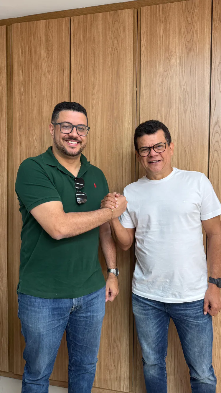 Juninho Saia Rodada recebe apoio do vereador Diego de Lisete e fortalece pré-candidatura em Guamaré