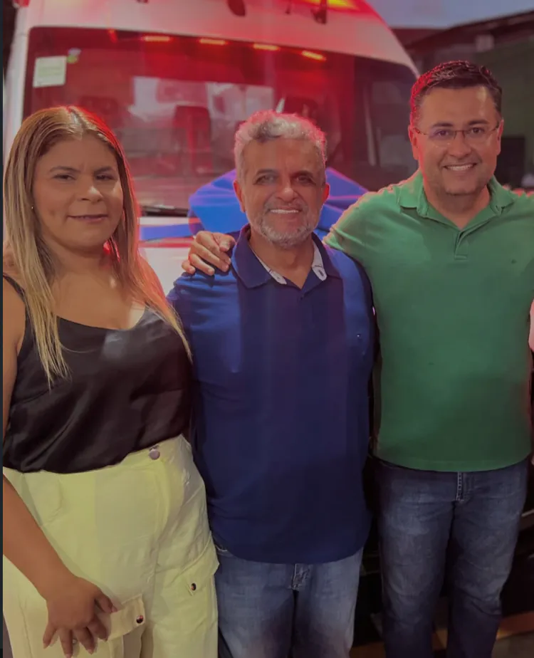 Ivanilson Oliveira reforça atuação em Nísia Floresta com entrega de ambulância e inauguração de UBS