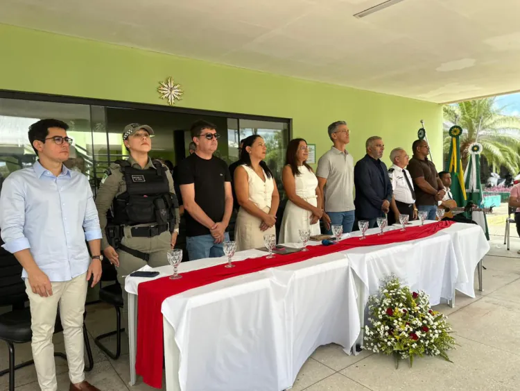 Presidente da Câmara de Goianinha participa da posse dos novos Guardas Municipais