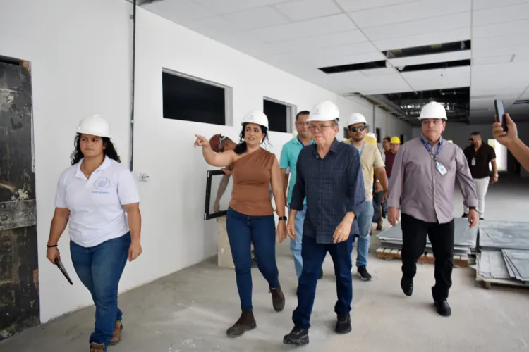 Hospital Geral de São Gonçalo chega a 85% de conclusão um ano após retomada das obras