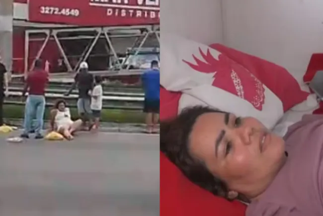 Mulher cai de passarela em parnamirim, sofre fraturas e ficará acamada por 3 meses