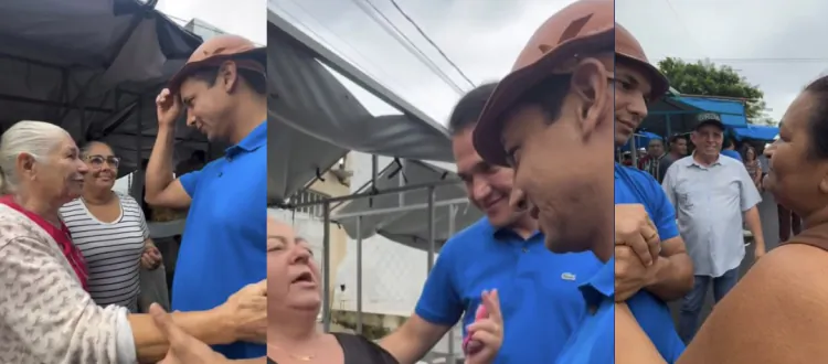 Allyson Bezerra visita feira de Monte Alegre ao lado de Kleber Rodrigues e recebe apoio popular