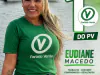 NÚMERO 1º DO PV: EUDIANE MACEDO REFORÇA FORÇA POLÍTICA NO RN