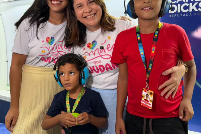 Carla Dickson anuncia R$ 1 milhão para crianças atípicas em Macaíba