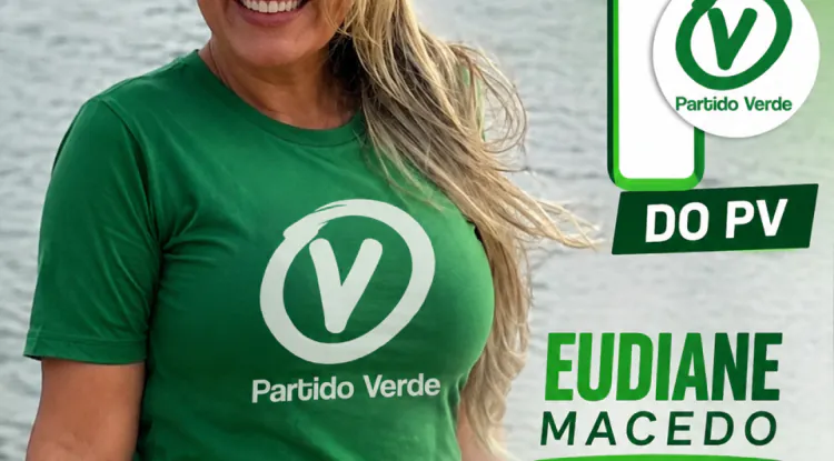 NÚMERO 1º DO PV: EUDIANE MACEDO REFORÇA FORÇA POLÍTICA NO RN