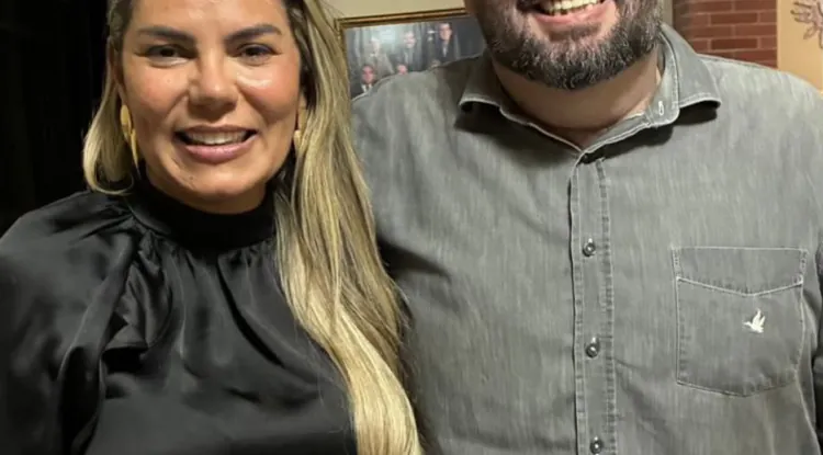 Gustavo Negócio declara apoio à reeleição de Eudiane Macedo em Parnamirim