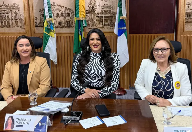 DEU O RECADO: Thabatta Pimenta escolhe Zenaide Maia e Samanda Alves