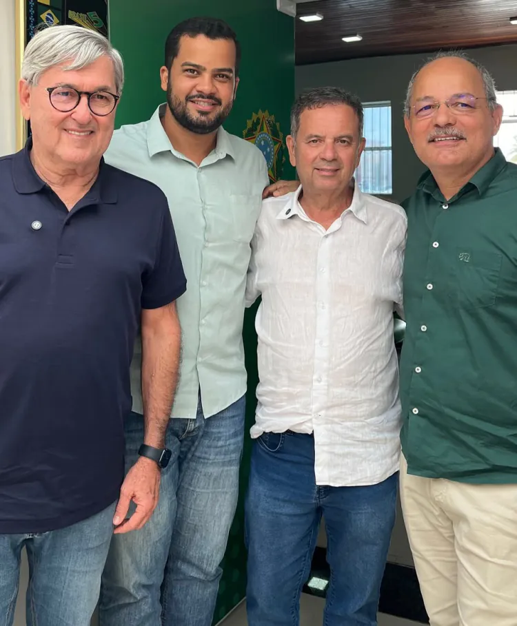 Força política em campo: Tomba e Rogério Marinho marcam presença em Arez