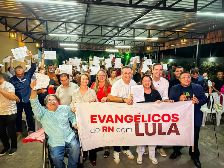Movimento cresce: evangélicos se filiam ao PT e reforçam diálogo no RN