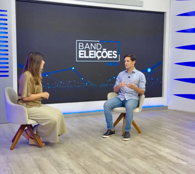 Saúde, emprego e causa animal: Rafael Motta apresenta prioridades em entrevista à band