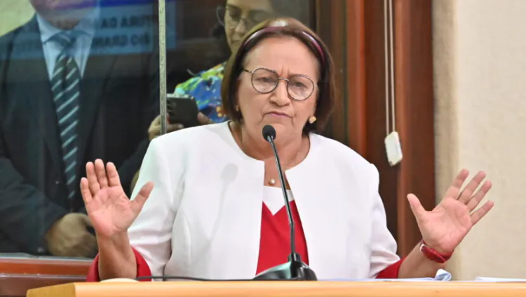 Desaprovação da governadora Fátima Bezerra cresce no RN, aponta pesquisa