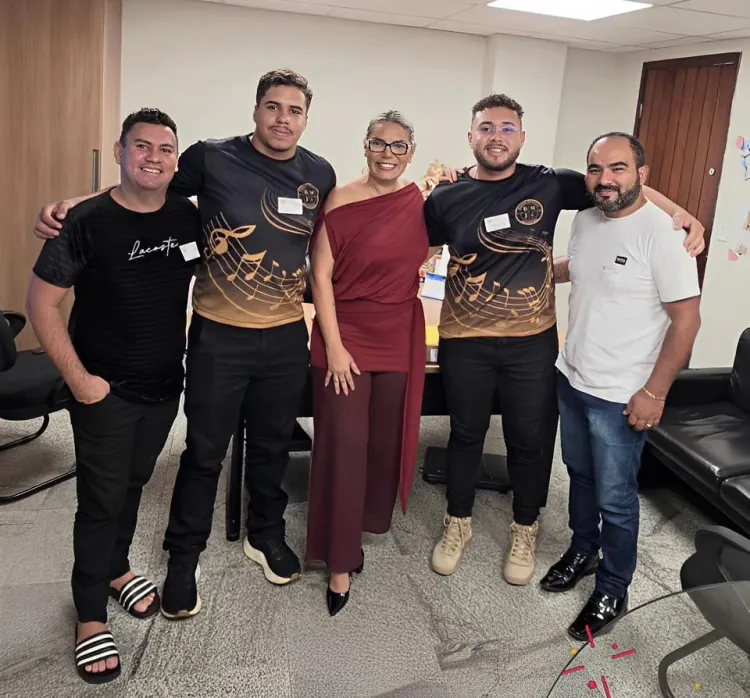 Deputada da cultura potiguar, Eudiane recebe lideranças culturais de Arez