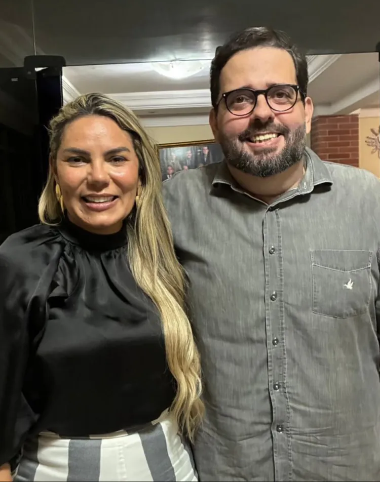 Gustavo Negócio declara apoio à reeleição de Eudiane Macedo em Parnamirim