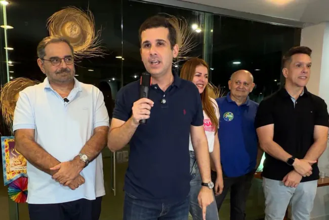 “Precisamos de alguém com coragem”, diz Felipe Alves ao defender nome de Álvaro Dias