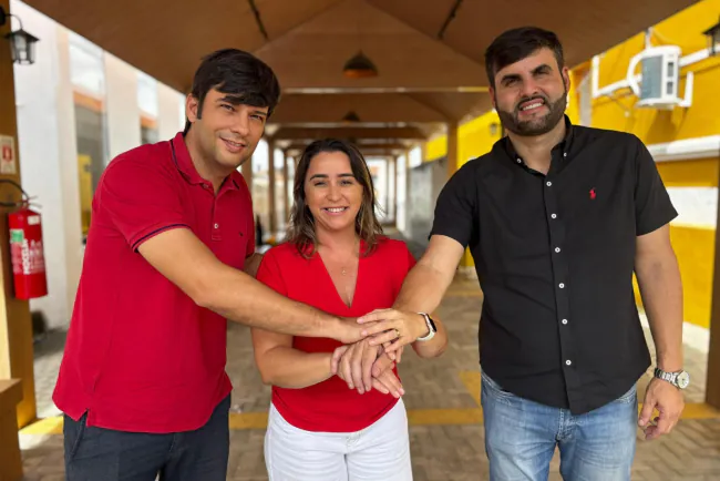 Ao lado de Lucas Galvão e Odon Júnior, Samanda amplia presença política no Seridó