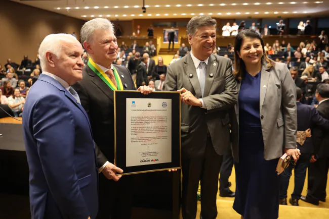 Única parlamentar do RN, Carla Dickson participa de homenagem nacional à Assembleia de Deus