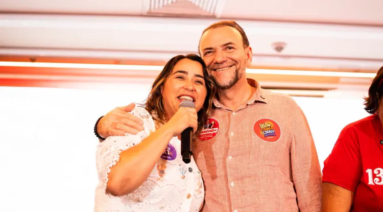 “Você vai representar o nosso projeto”, diz presidente nacional do PT ao defender candidatura de Samanda ao Senado