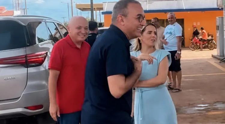 Apagou, mas não adiantou: foto de Cíntia de allyson com Abraão Lincoln explode nos bastidores da política do RN