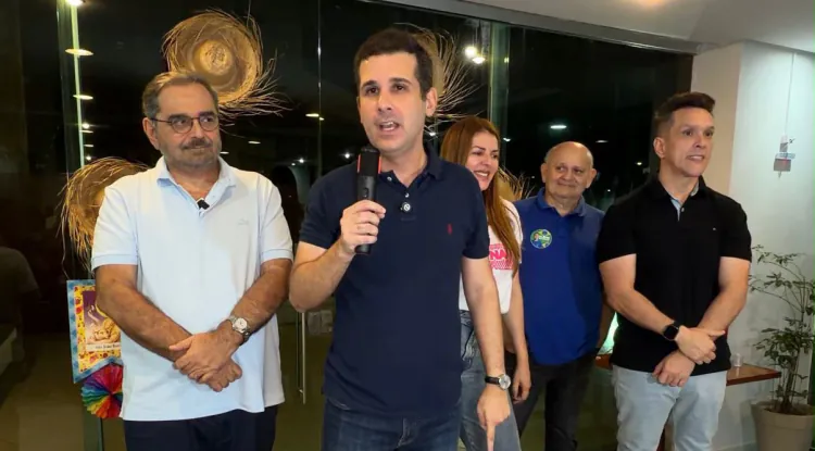 “Precisamos de alguém com coragem”, diz Felipe Alves ao defender nome de Álvaro Dias