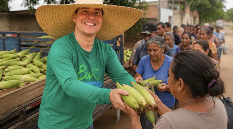 Ricardo Brito garante o Milho do Povo e mantém tradição em Pureza