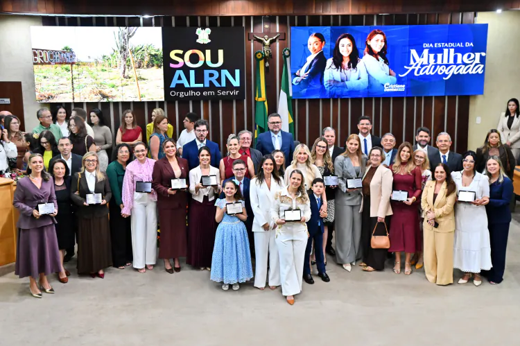 ALRN celebra força e protagonismo das mulheres na advocacia potiguar