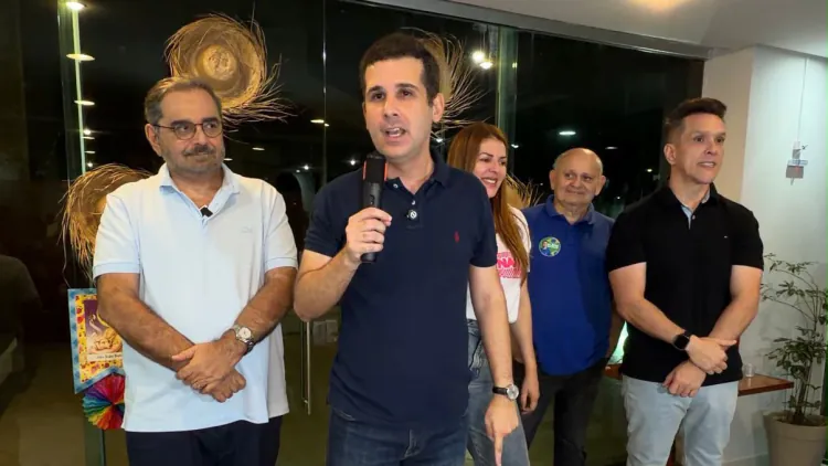 “Precisamos de alguém com coragem”, diz Felipe Alves ao defender nome de Álvaro Dias