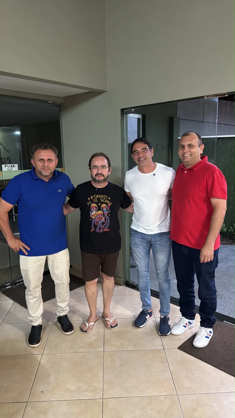 Flaviano Monteiro sinaliza apoio a Gustavo Soares em Apodi