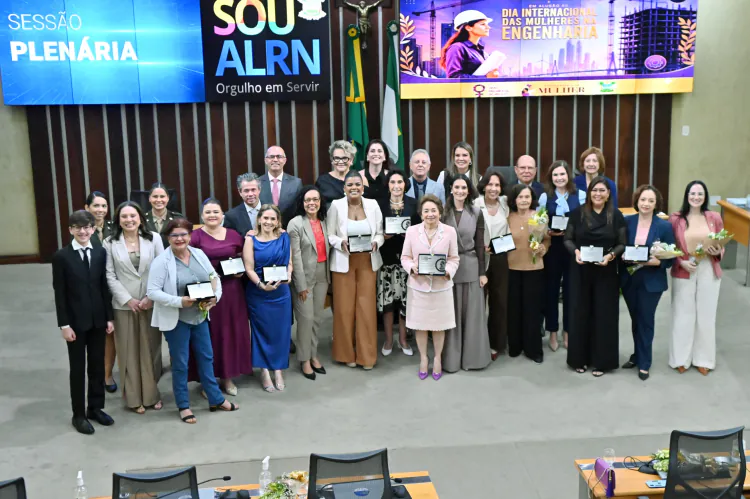 Solenidade homenageia engenheiras potiguares e enaltece legado