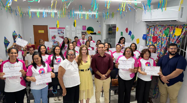 Curso apoiado por Terezinha Maia forma 26 mulheres