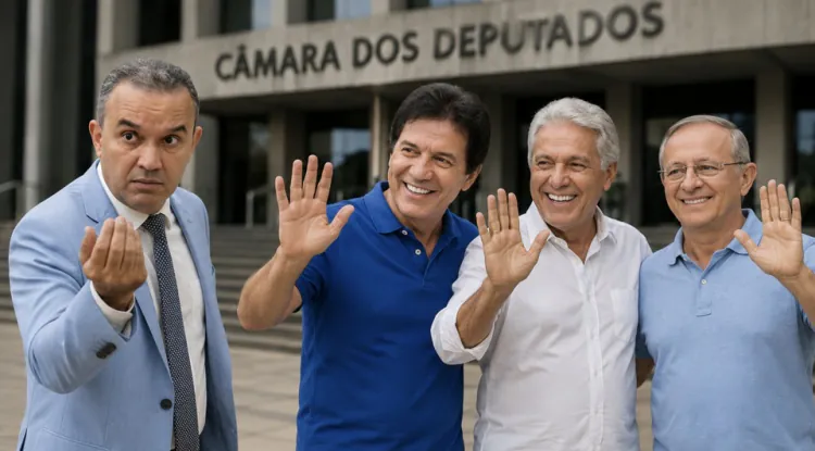 para alegria de robinson, joão e benes: Kelps Lima desiste da disputa por  vaga na Câmara Federal
